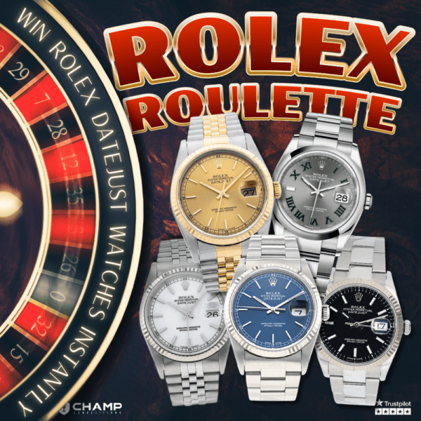 Rolex Roulette - Win Rolex Datejust Watches, Gold & Huge Cash Instantly!