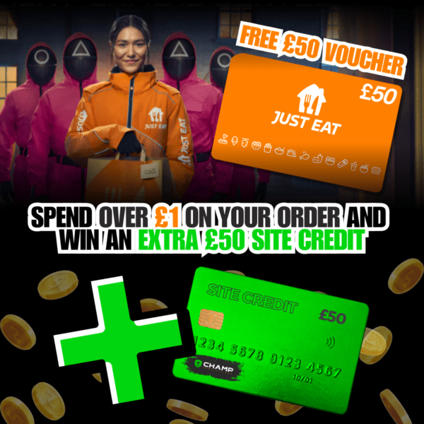 Win This £50 JUST EAT Voucher For Free!